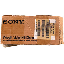 Sony Video8 Hi8 Digital 8mm Video Cassette New NIP Lot 10 P6 120HGL/X UC Lot 10