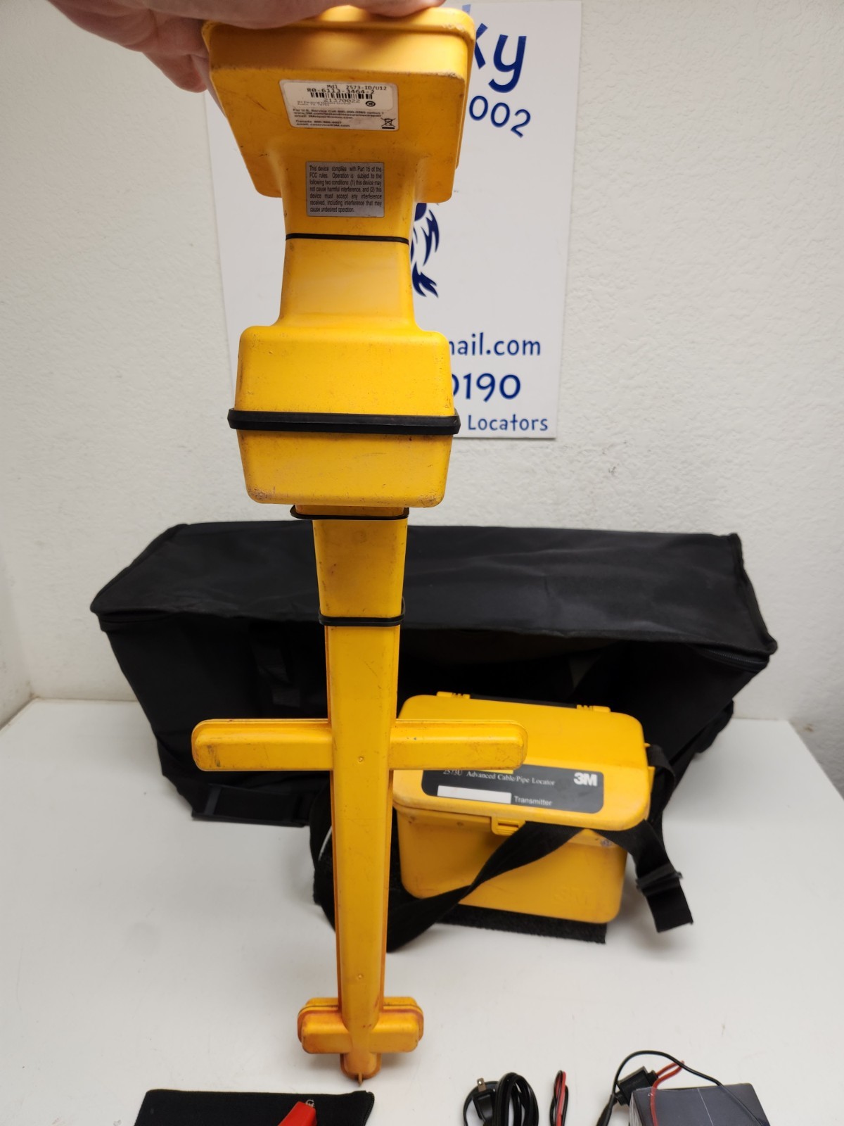 3M DYNATEL 2573 ID 12 watt CABLE PIPE LOCATOR Subsite Vivax  2550 2250 2273 #14