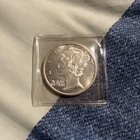 Scarce Mercury Dime Design 1 Troy Oz .999 Fine Silver Bullion Round Medal NR