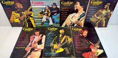Guitar Player Magazine 1975 Vintage Lot Jeff Beck BB King Ron Wood Brian May