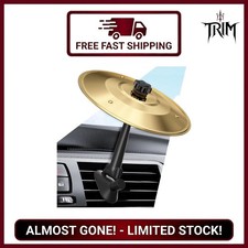 Car Cymbal Air Vent Decoration Mini Drum Cymbal Gold Universal Fit