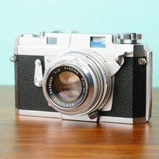 Konica III 48mm F2 Film Camera Excellent Used Compact Retro From Japan