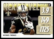 2020 Score Next Level Stats Green Michael Thomas New Orleans Saints #NLS-MT