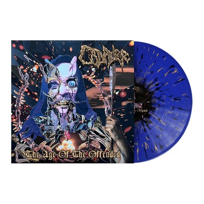 CADAVER - The Age Of The Offended  [BLUE/ORANGE/BLACK SPLATTER