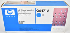 GENUINE SEALED HP 502A Cyan LaserJet Pro Printer Toner - Q6471A