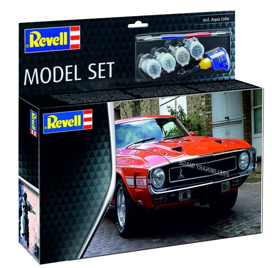 Maquette Mustang GT500 Revell 1/25 avec peinture