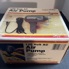 AC Air Pump 120 Volt Intex inflate deflate 3 nozzles 9' cord electric 68636