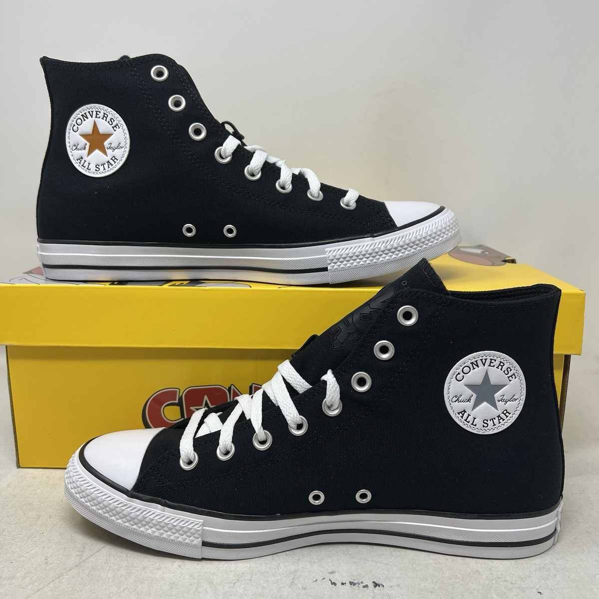 Converse Chuck Taylor All Star Hi Tom & Jerry Black Mens Shoes