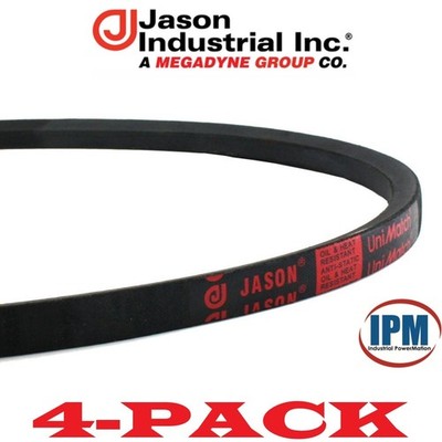 4-PACK! A31 V-Belt JASON A-31 4L330 UniMatch Multi-Plus 1/2'' Wide x 33 Long NEW!