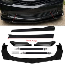 Front Bumper Lip Spoiler Splitter Car Body Rear For Chevrolet Comaro