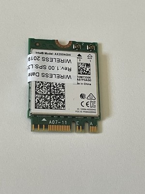 Intel AX200 WiFi 6 Dual Band Adapter  M.2 Interface 802.11ax PCLe