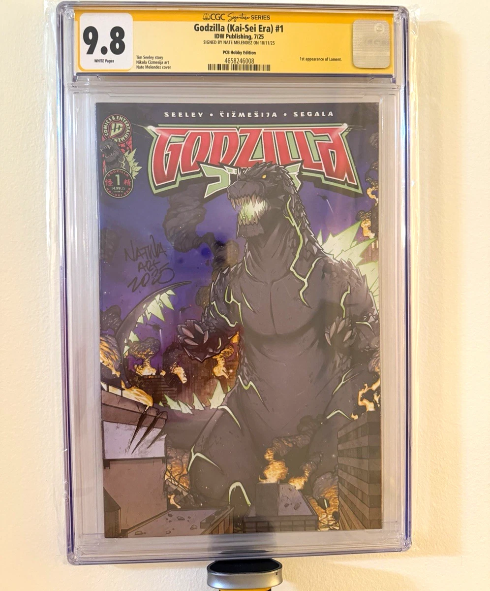 Godzilla 9.8 Near Mint/Mint, Comics Signed Graphic Novels & TPBs