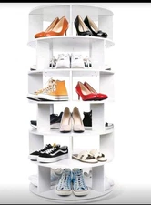 Rotating 6 Tier Shoe Rack