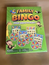New FAMILY BINGO GAME Four Ways to play for kids ages 3-6 pictures