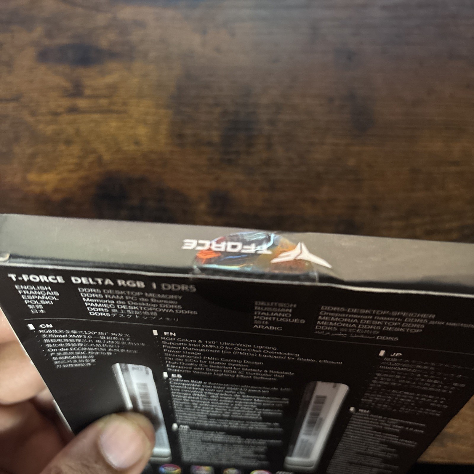 Team GROUP T-Force Delta RGB DDR5 Ram (2x16GB) 6000MHz 3