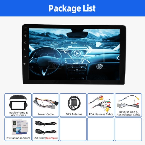 4+64GB For Honda Acura MDX 2007-2013 Android 15 Car Stereo Radio GPS Carplay FM - Picture 13 of 13