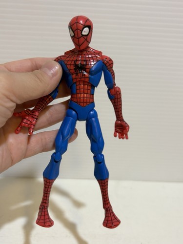 Spectacular Spider-man Super-Poseable Animated Series Hasbro 2008 Rare Figure - Foto 10 di 11