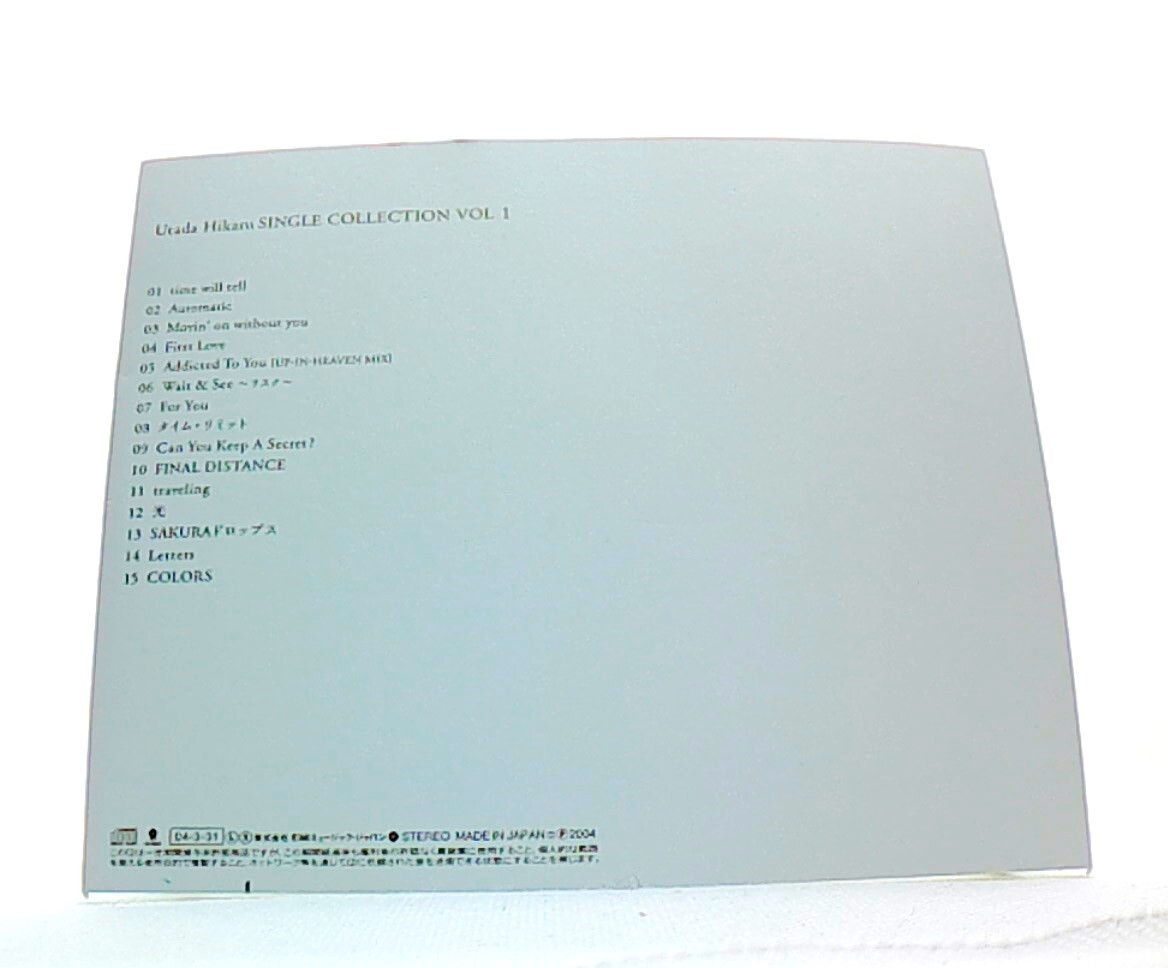 Utada Hikaru SINGLE COLLECTION VOL.1 [CD][OBI] UTADA HIKARU