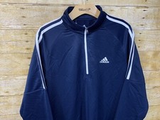 Adidas Mens French Terry Quarter-Zip Golf Pullover Size XL NEW UPF 50 B29