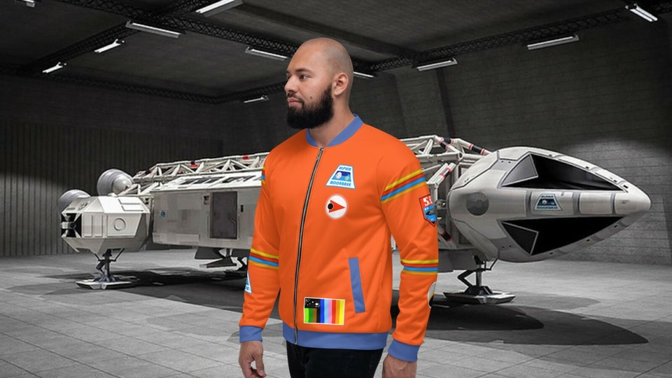1999 Eagle Space Pilot Jacket Uniform Costume | eBay