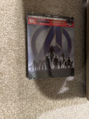 Avengers : Endgame(4K UHD+Bluray+Digital)Bestbuy Steelbook-Read Description 