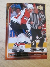 1999-00 UPPER DECK OVATION HOCKEY, LEAD PERFORMERS, ERIC LINDROS, C# LP15