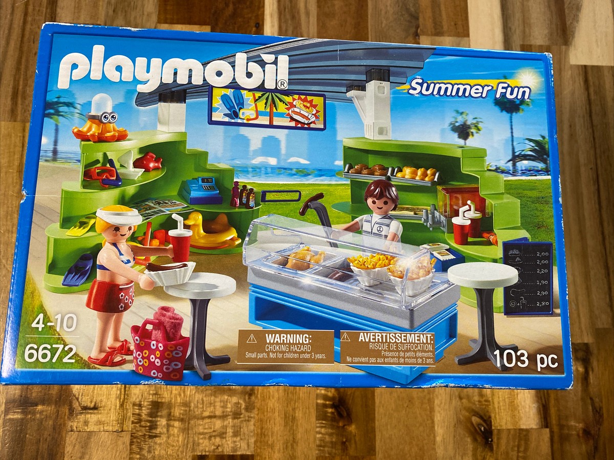 【プレイモービル】playmobil 6672「スプリッシュスラッシュカフェ」 プレイモービル ファンサイト 