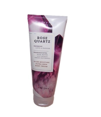 Rose Quartz Body Cream Ultra Shea 8 oz Bath & Body Works - Rose Patchouli Lily