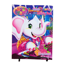 Lisa Frank Giant Coloring And Activity Book Elephant John Friends 80 Pages NEW