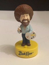 Bob Ross Mini Talking Bobble Head Nodder