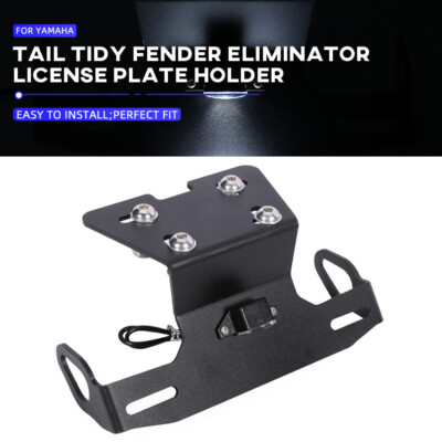 Rear Fender Eliminator License Plate Holder For YAMAHA FZ6R XJ6 N/S/SA Diversion