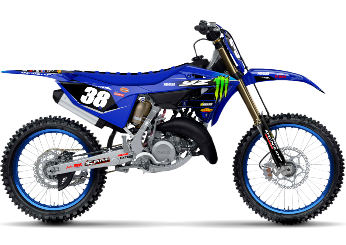 Graphics decals for Polisport Restyle 2022 Yamaha YZ125 YZ250 2008 Graphics decals for Polisport Restyle 2022 Yamaha YZ125 YZ250 2008