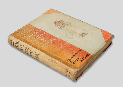 CECIL ALDIN illustrations c1902 SCARCE The Young Folks Birthday Book - Picture 2 of 15