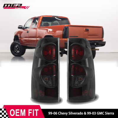 For 1999-2006 Chevy Silverado 1500 2500 3500 GMC Sierra Tail Lights Pair Lamps E - Foto 4