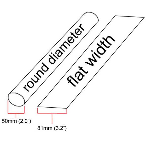 3/16" ID Yellow Heat Shrink Tubing - 2:1 Ratio, 4 Feet Total, Polyolefin (4.5mm)