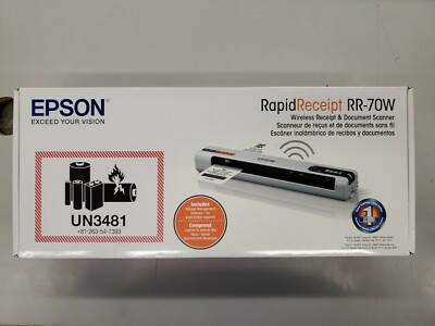Epson Rapidreceipt B11B253205 RR-70w BRAND NEW, NEVER OPENED, SEALED