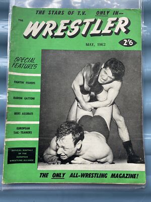 The Wrestler   Mai 1962 - Baron Gattoni Vintage Magazin