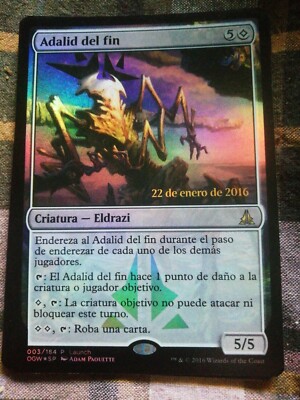 MTG FOIL Adalid del fin / Endbringer - Release Promo - SPANISH EXCELLENT 