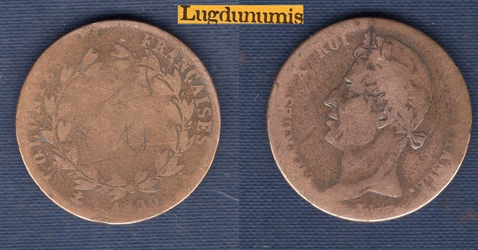 5 centimes des Colonies Françaises 1830 A Paris B Charles X Guyane - Photo 1/1