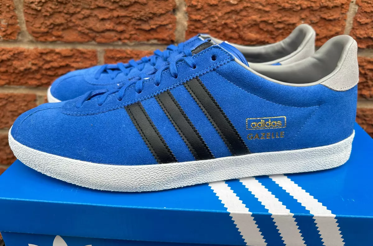 Adidas gazelle og blue deals black