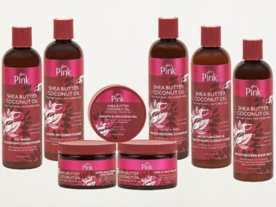 Luster's Pink Sheabutter Coconut Oil Collection For Natural Textur Hair