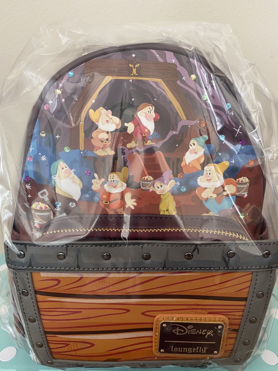 Loungefly Disney Seven Dwarfs Mine Cart Mini Backpack  display picture 1