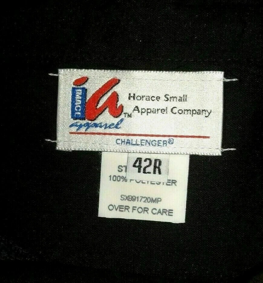 NWT Horace Small Challenger Uniform Pants Men's 42R Unhemmed Gray Style 1751 NEW - Image 2 of 4