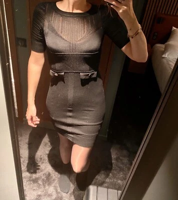 Karen Millen Taille 2 noir doublé - Photo 1/4