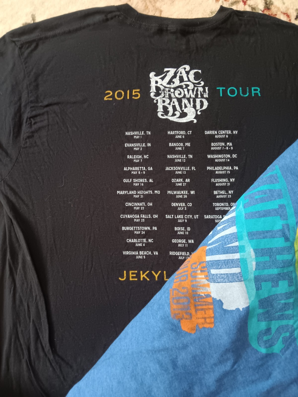 10 OLDER TOUR BAND SHIRTS KISS STYX VAN HALEN ELTON J… - Gem