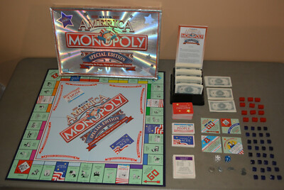 replacement parts MONOPOLY America game - Hasbro 2000 - YOU PICK