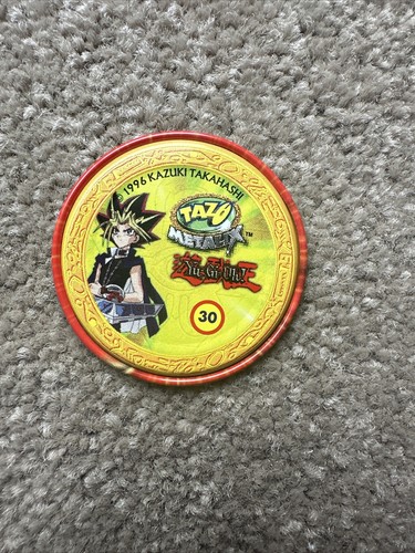 Yu-Gi-Oh Metallix Tazo Discs X 8. 01 10 28 29 30 39 52 59 Release Twisties 1996 - Picture 7 of 10