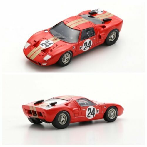 Modèle Réduit Ford Usa - Gt40 Mkiv 7.0l V8 N 19 12h Sebring 1967 Nvaccarella Umaglioli