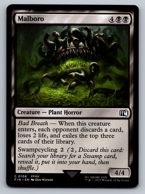 Malboro C 0106 - Final Fantasy MTG Magic The Gathering (Regular) | eBay