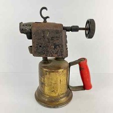 Vintage 1930's Otto Bernz Brass Gas Blowtorch